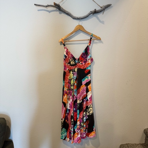 Jam’s World Vintage Mixed Pattern Maxi Dress - Picture 1 of 8